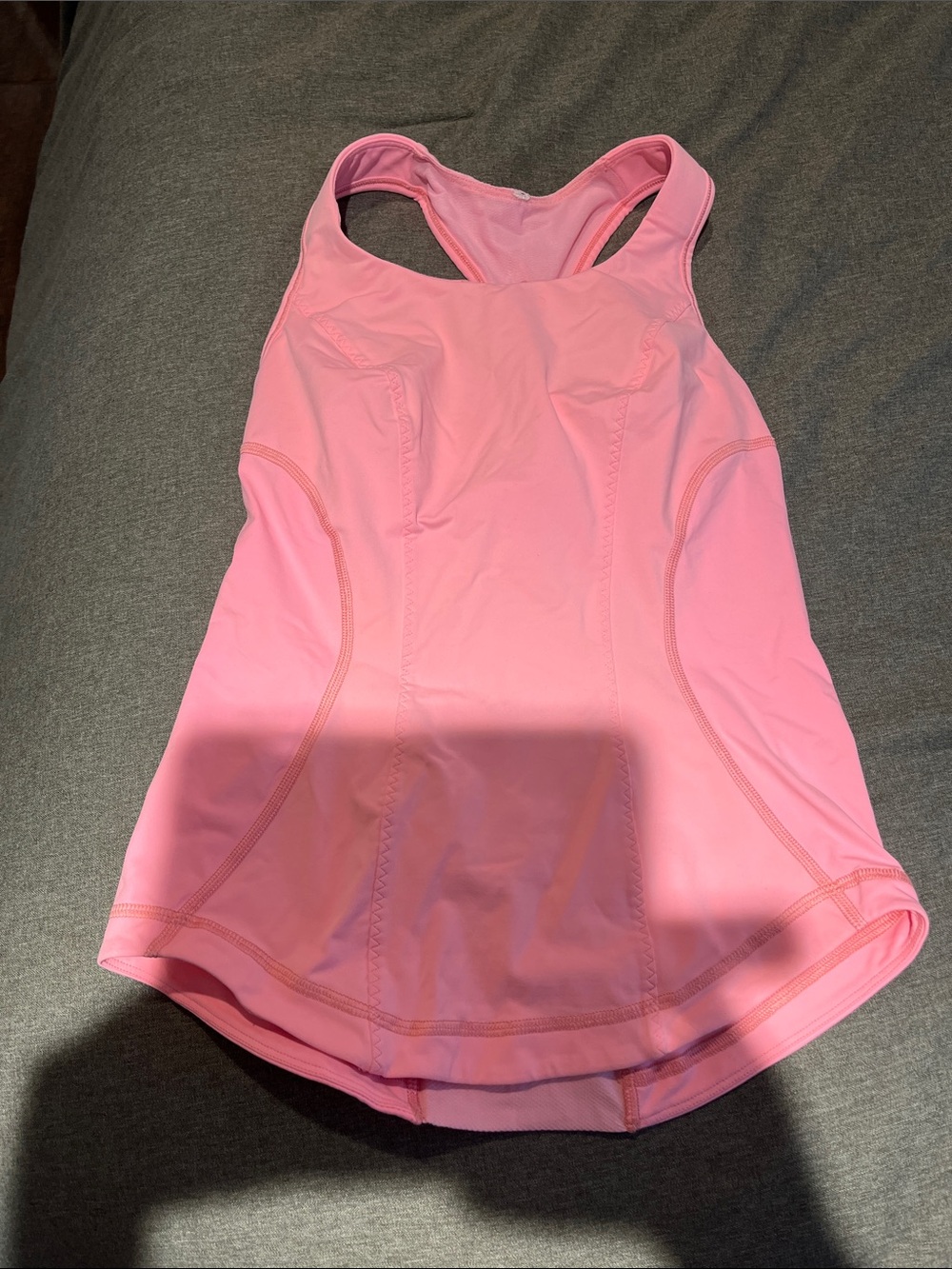lululemon athletica Pink Racerback Performance Tank